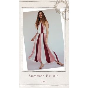 Free People Top & Skirt Set